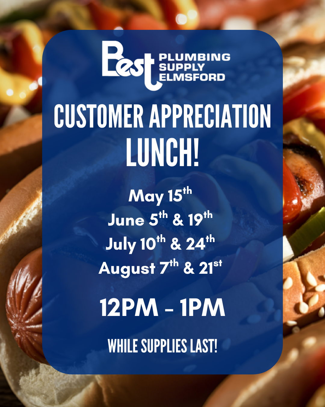 Customer Appreciation Lunch
